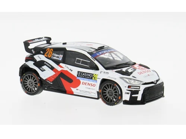 Toyota GR Yaris Rally2, Monte Carlo 2025, Kogure/Luhtinen, no.26