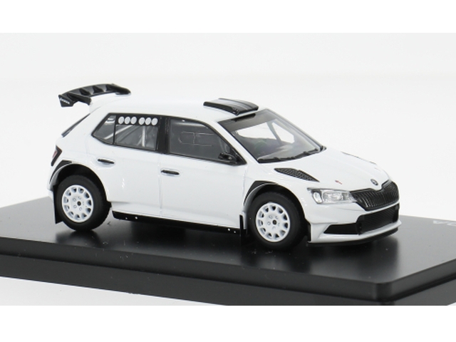 Skoda Fabia III FL Rally2 Evo 2019, white