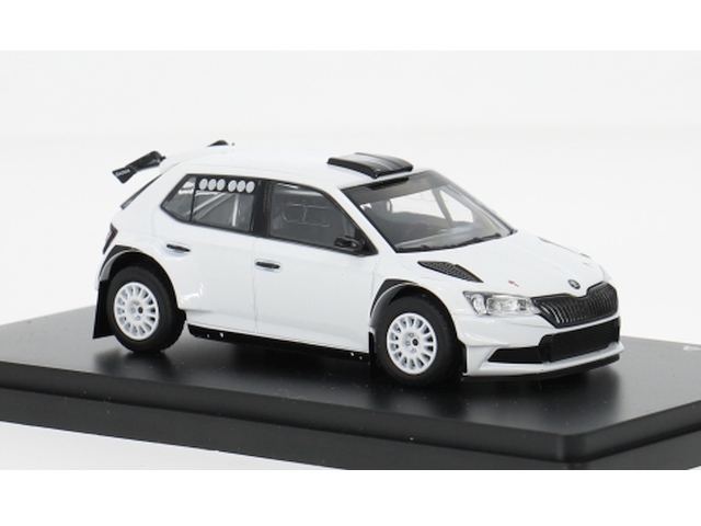 Skoda Fabia III FL Rally2 Evo 2019, white