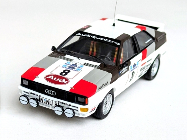 Audi Quattro, Acropolis 1981, H.Mikkola, no.8