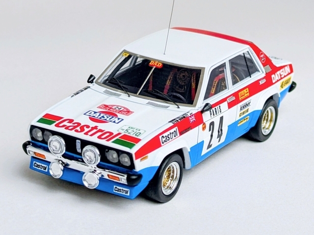 Datsun 160J, Monte Carlo 1981, R.Aaltonen, no.24