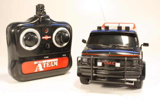 GMC Panel Van, black. RC-car