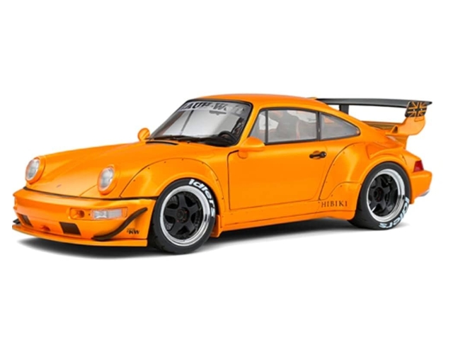 Porsche 911 (964) RWB Rauh Welt 1992, oranssi