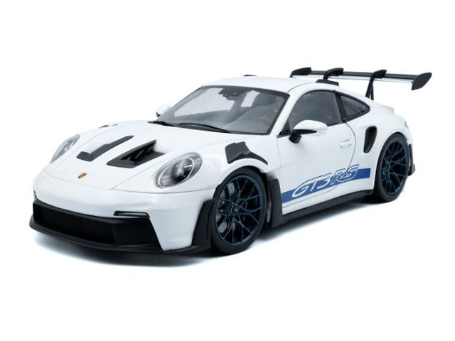 Porsche 911 (992) GT3 RS 2024, valkoinen/sininen