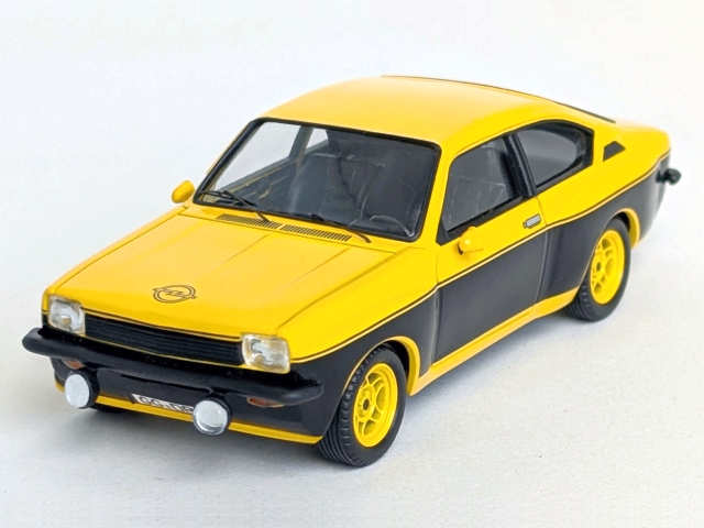 Opel Kadett SR, keltainen/musta "Opel Sport Edition"