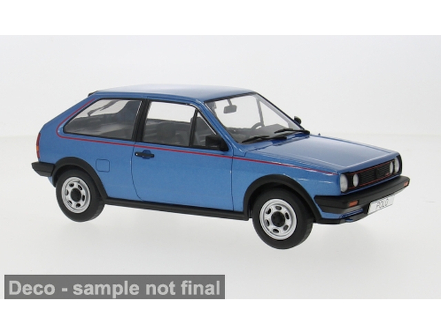 VW Polo 2 Coupe GT 1985, sininen