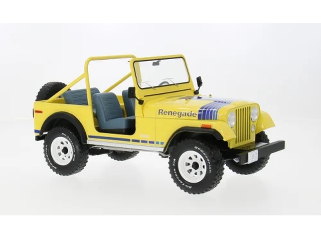 Jeep CJ-7 Renegade 1980, keltainen