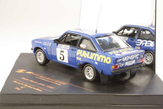 Ford Escort Mk2 RS1800, Monte Carlo 1980, A.Vatanen, no.5 - Sulje napsauttamalla kuva