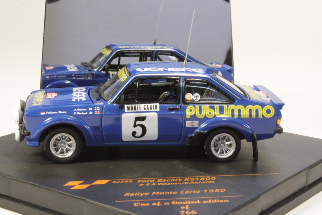 Ford Escort Mk2 RS1800, Monte Carlo 1980, A.Vatanen, no.5