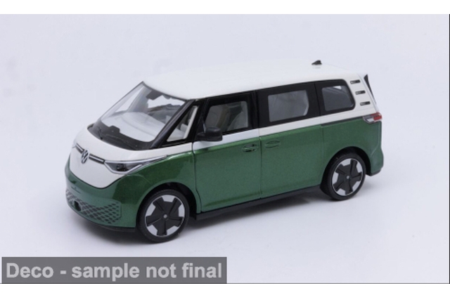 VW ID.Buzz 2023, vihreä/valkoinen