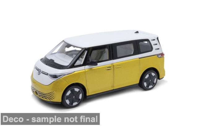 VW ID.Buzz 2023, keltainen/valkoinen