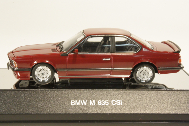 BMW 635CSi, punainen