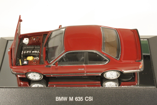 BMW 635CSi, punainen