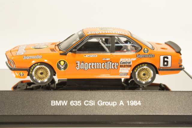 BMW 635CSi Racing Group A 1984 "Jagermeister" no.6