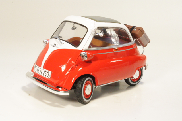 BMW Isetta 250 1955, white/red - Click Image to Close