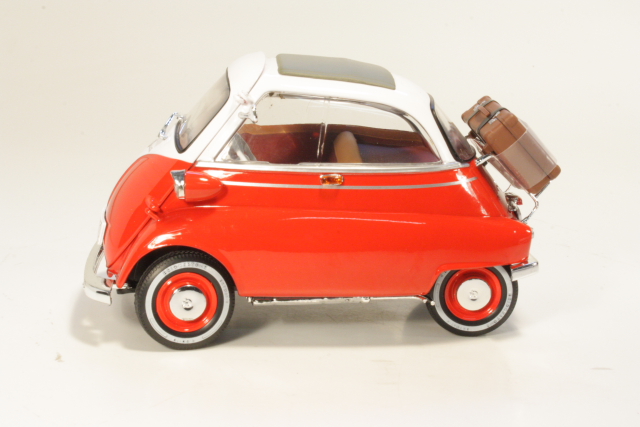 BMW Isetta 250 1955, valkoinen/punainen