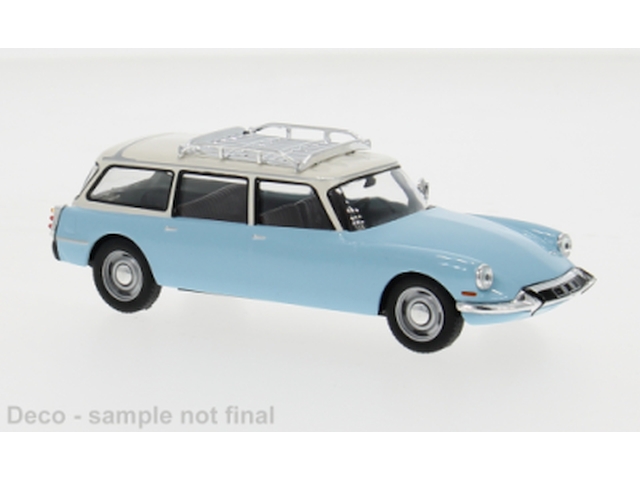 Citroen ID19 Break 1960, vaaleansininen/valkoinen