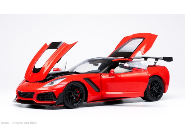 Chevrolet Corvette ZR1 (C7) 2019, punainen