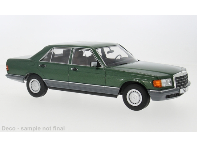 Mercedes S-Klasse (w126) 1979, tummanvihreä