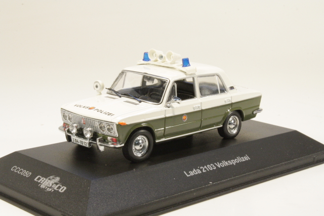 Lada 2103 Volkspolizei 1982, vihreä/valkoinen