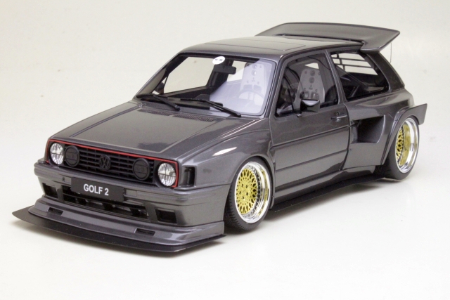 VW Golf II GTi by Khyzyl Saleem Ascot 2021, harmaa