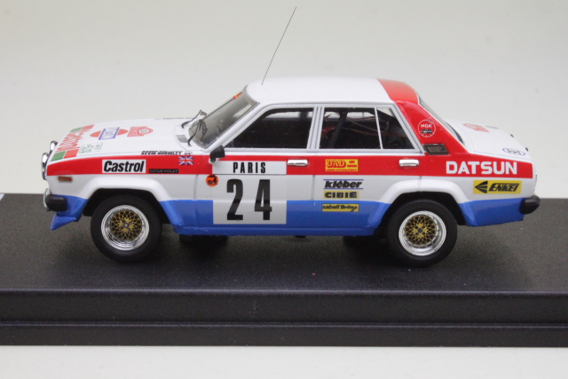 Datsun 160J, Monte Carlo 1981, R.Aaltonen, no.24 - Sulje napsauttamalla kuva