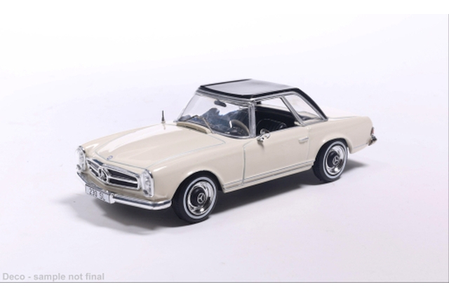 Mercedes 230 SL (W113) HardTop 1964, beige/musta