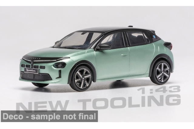 Lancia Ypsilon 2025, vaaleanvihreä