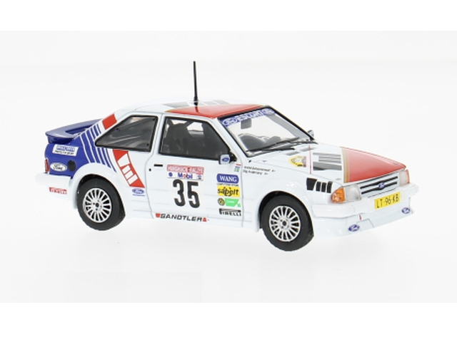 Ford Escort Mk3 RS Turbo, Hunsrück 1985, S.Andervang, no.35