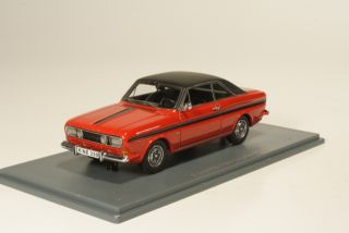 Ford Taunus P6 15M RS Coupe 1968, punainen/musta