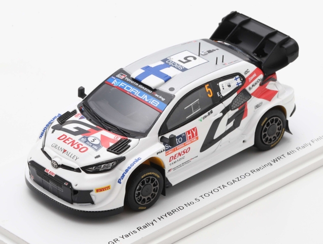 Toyota GR Yaris Rally1, Finland 2024, S.Pajari/E.Mälkönen, no.5