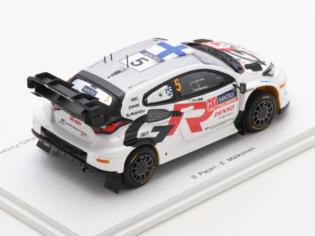 Toyota GR Yaris Rally1, Finland 2024, S.Pajari/E.Mälkönen, no.5 - Sulje napsauttamalla kuva