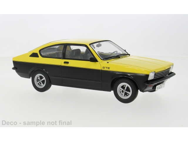 Opel Kadett C Coupe GT/E 1975, keltainen/musta