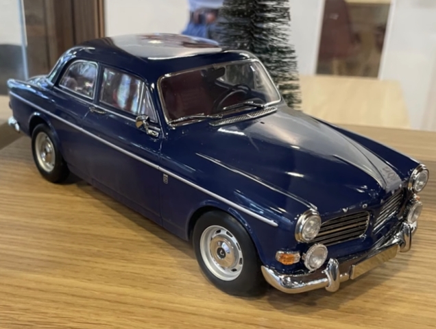 Volvo Amazon 1966, sininen - Sulje napsauttamalla kuva