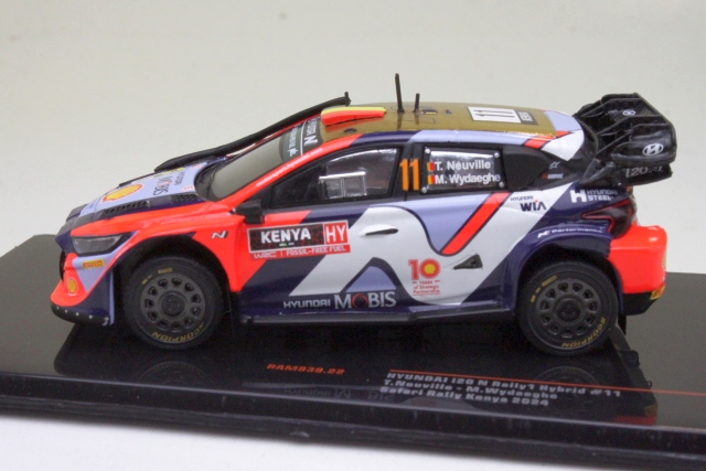 Hyundai i20 N Rally1, Safari 2024, T.Neuville, no.11 - Sulje napsauttamalla kuva