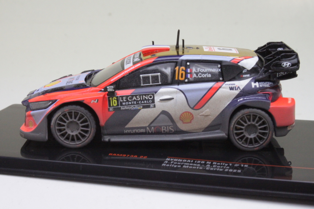 Hyundai i20 N Rally1, Monte Carlo 2025, A.Fourmaux, no.16 - Sulje napsauttamalla kuva