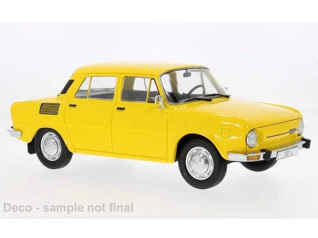 Skoda 100 1969, keltainen