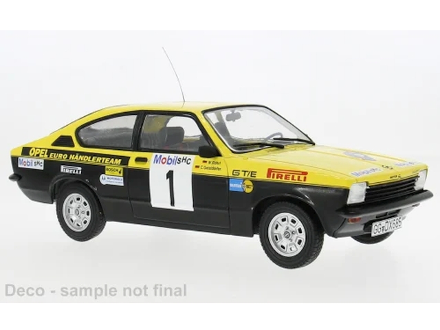 Opel Kadett C Coupe GT/E, Westfalen-Lippe 1977, W.Rohrl, no.1