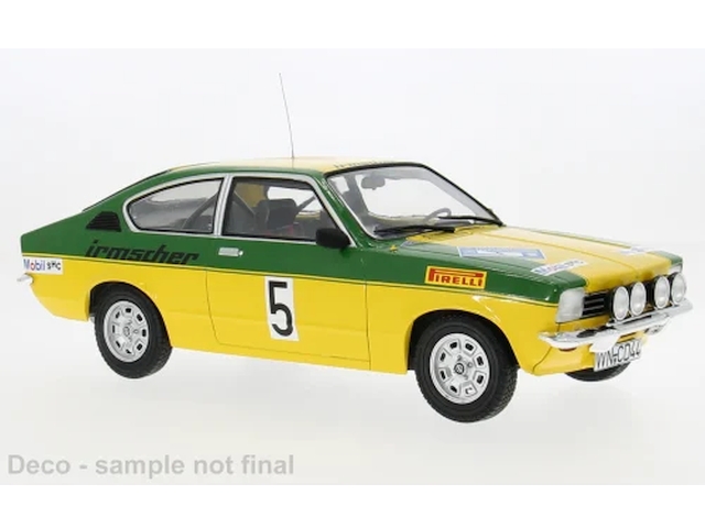 Opel Kadett C Coupe GT/E, Sachs Rallye 1976, W.Smolej, no.5