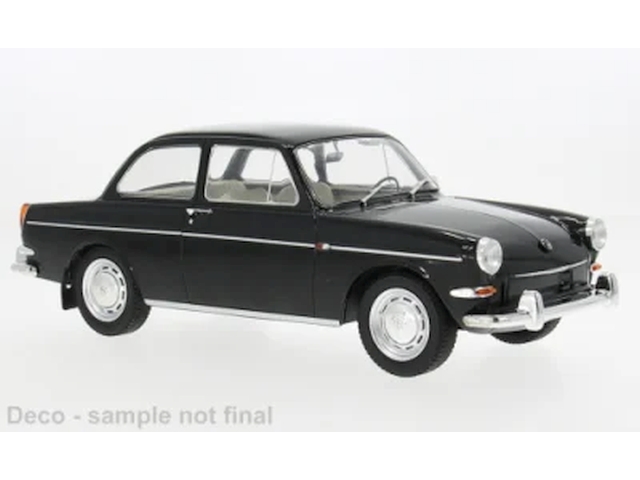 VW 1500S (Typ3) 1963, musta