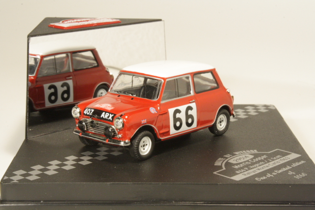 Mini Cooper, 6th. Monte Carlo 1963, P.Hopkirk, no.66