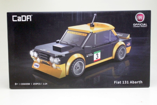 Fiat 131 Abarth, M.Alen, no.3