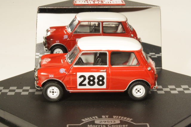 Mini Cooper, 3rd. Monte Carlo 1963, R.Aaltonen, no.288