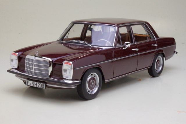 Mercedes 200 (w115) 1968, tummanpunainen