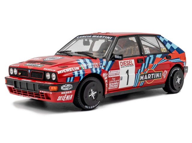 Lancia Delta HF Integrale, San Remo 1989, M.Biasion, no.1