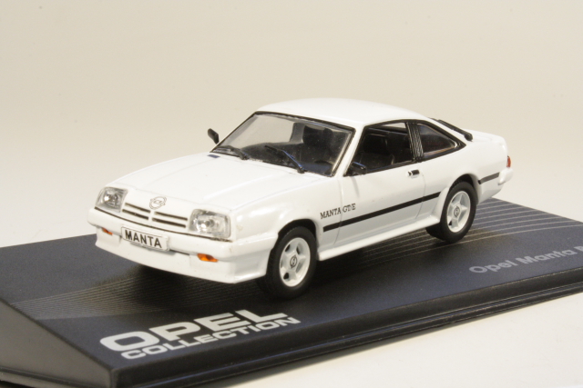 Opel Manta B GT/E 1977, valkoinen