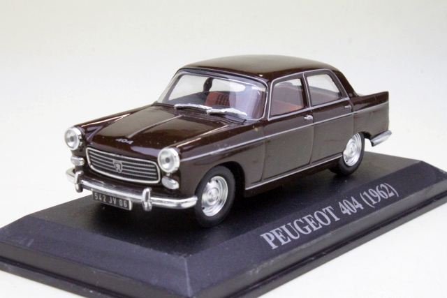 Peugeot 404 1962, ruskea