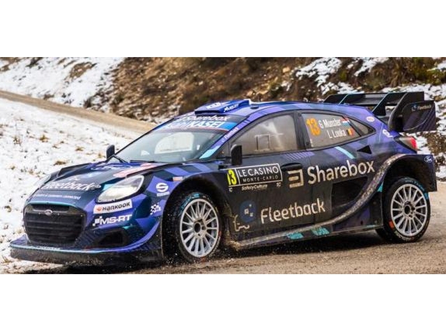 Ford Puma Rally1, Monte Carlo 2026, G.Munster, no.13