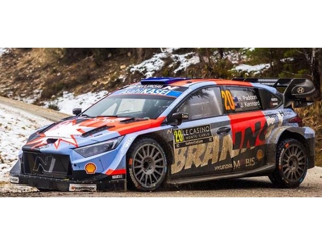 Hyundai i20N Rally1, Monte Carlo 2026, H.Paddon, no.20