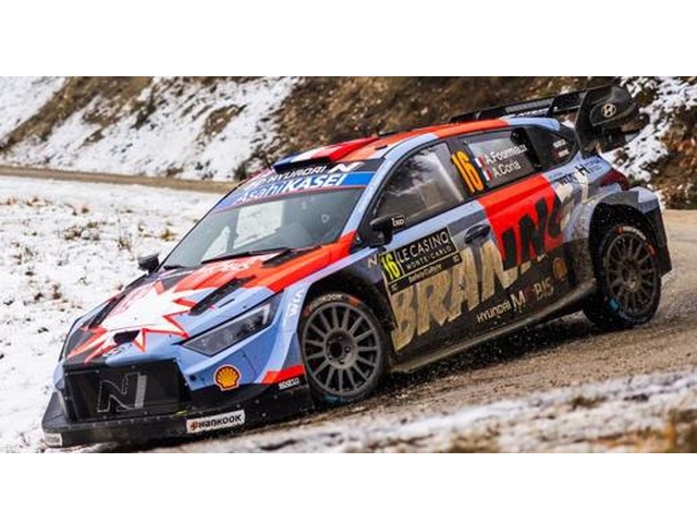 Hyundai i20N Rally1, Monte Carlo 2026, A.Fourmaux, no.16